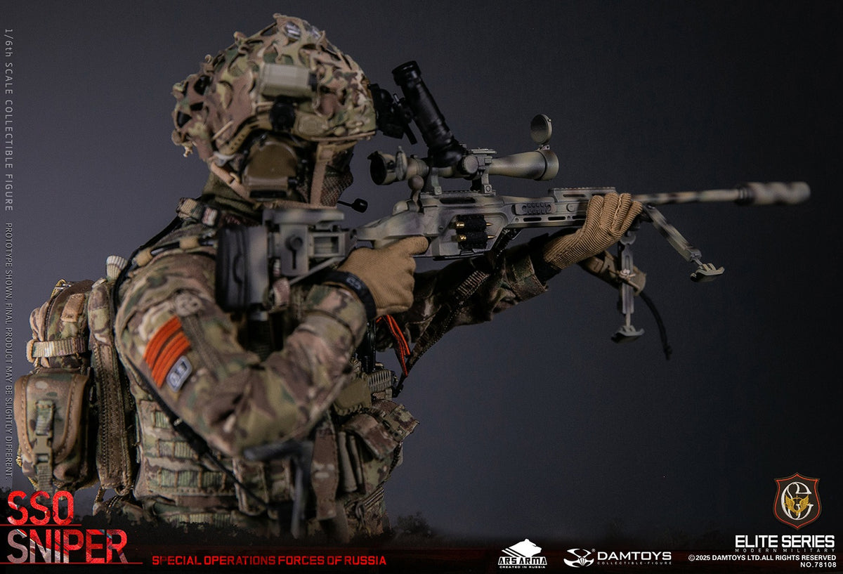 Presale DAMTOYS 78108 1/6 Special Operations Forces of Russia SSO Sniper Model