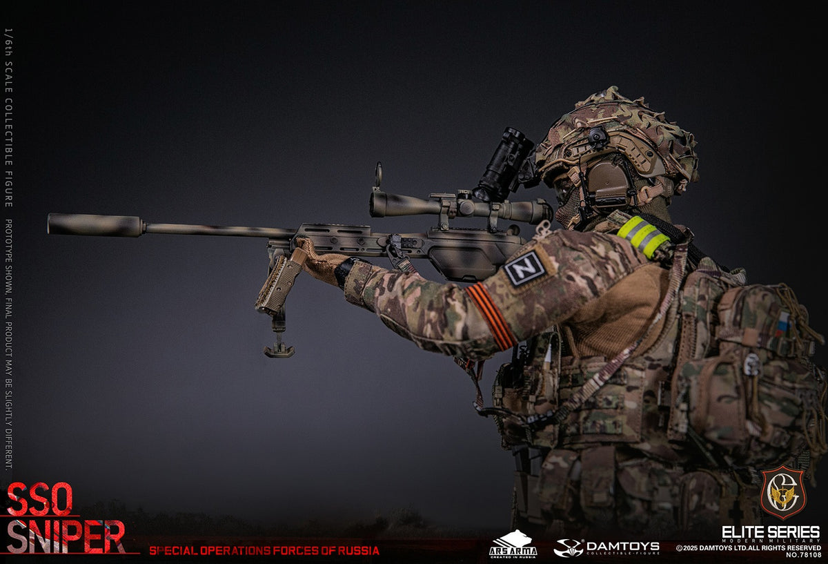 Presale DAMTOYS 78108 1/6 Special Operations Forces of Russia SSO Sniper Model