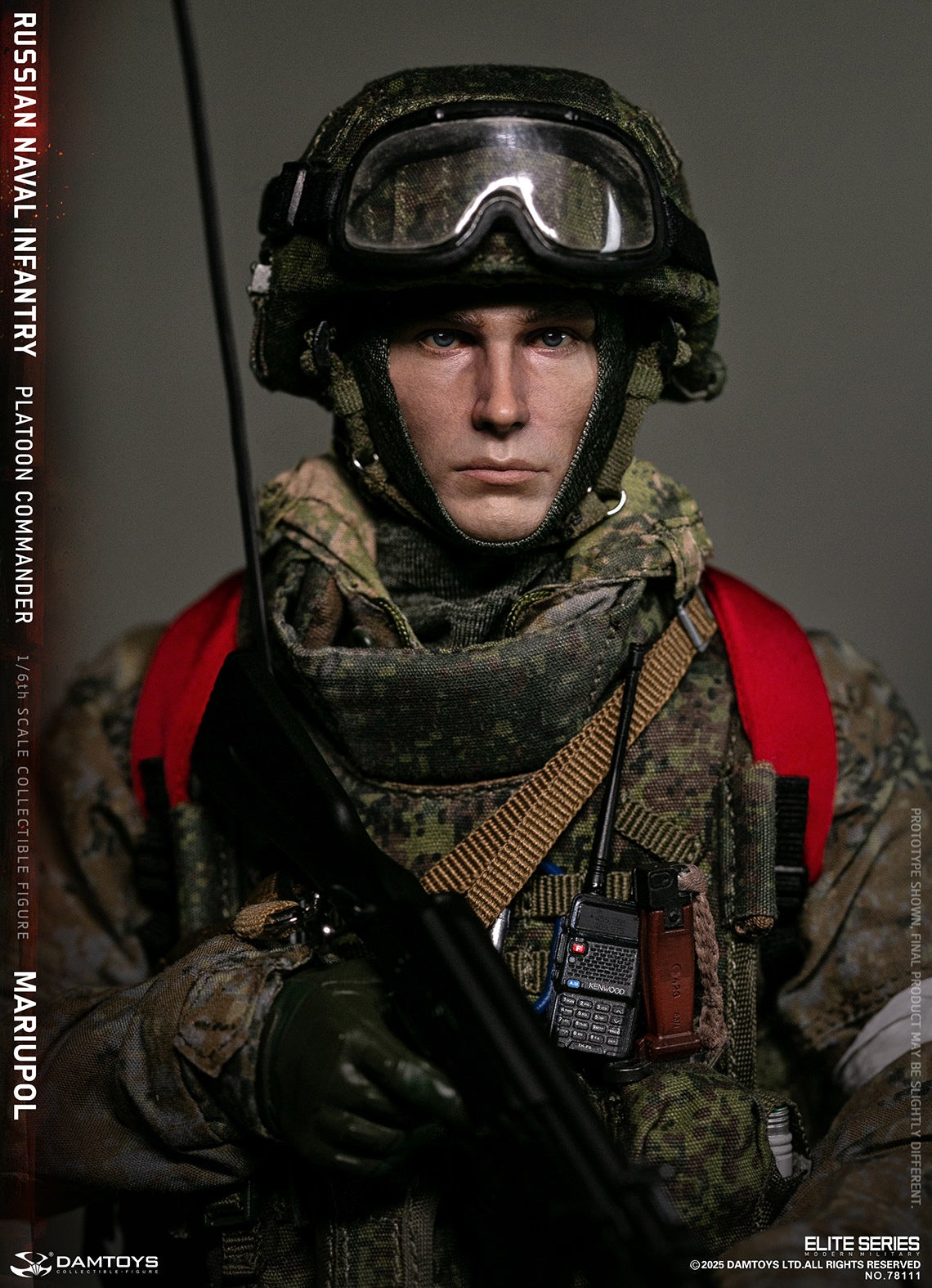Vorverkauf DAMTOYS 78111 1/6 Russischer Marineinfanterie-Kommandant Mariupol Figurenmodell