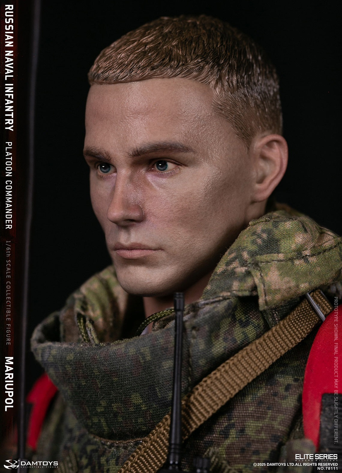Vorverkauf DAMTOYS 78111 1/6 Russischer Marineinfanterie-Kommandant Mariupol Figurenmodell