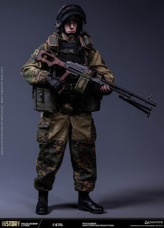 Vorverkauf DAMTOYS 78115 1/6 Russische Spezialeinheit MWD SOBR Luchs PKM Schütze Actionfigur