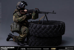 Vorverkauf DAMTOYS 78115 1/6 Russische Spezialeinheit MWD SOBR Luchs PKM Schütze Actionfigur