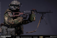 Vorverkauf DAMTOYS 78115 1/6 Russische Spezialeinheit MWD SOBR Luchs PKM Schütze Actionfigur