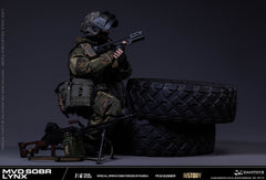 Vorverkauf DAMTOYS 78115 1/6 Russische Spezialeinheit MWD SOBR Luchs PKM Schütze Actionfigur