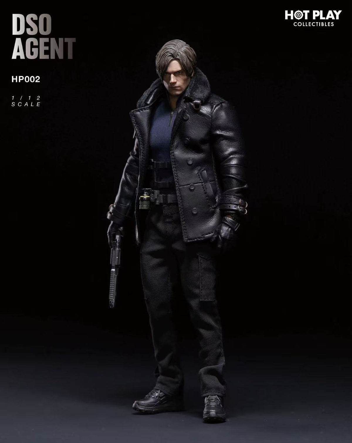 Presale HOT PLAY HP002 1/12 Resident Zombie Evil Crisis Leon Male Action Figure