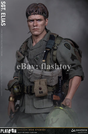 Presale DAMTOYS DMS047 1/6 Platoon Sergeant Elias 12" Male Action Figure Model