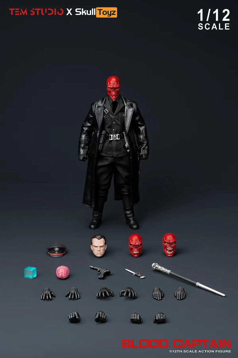 Presale TEM STUDIO TEMS007B 1/12 Hell Flame Killer Karl Ruprect Kroenen Figure