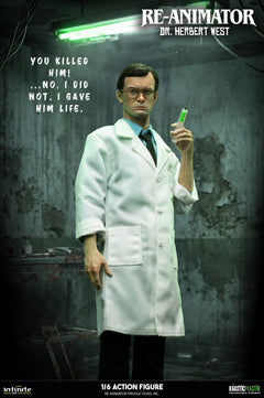 Presale Infinite 1/6 Re-Animator Doctor Herbert West Male Action Figure Model Standard Ver.