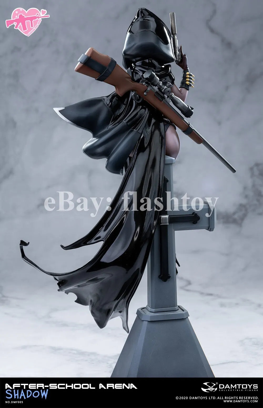 DAMTOYS DMF005 1/7 After-School Arena No.5: Shadow Female Figure Statue Model