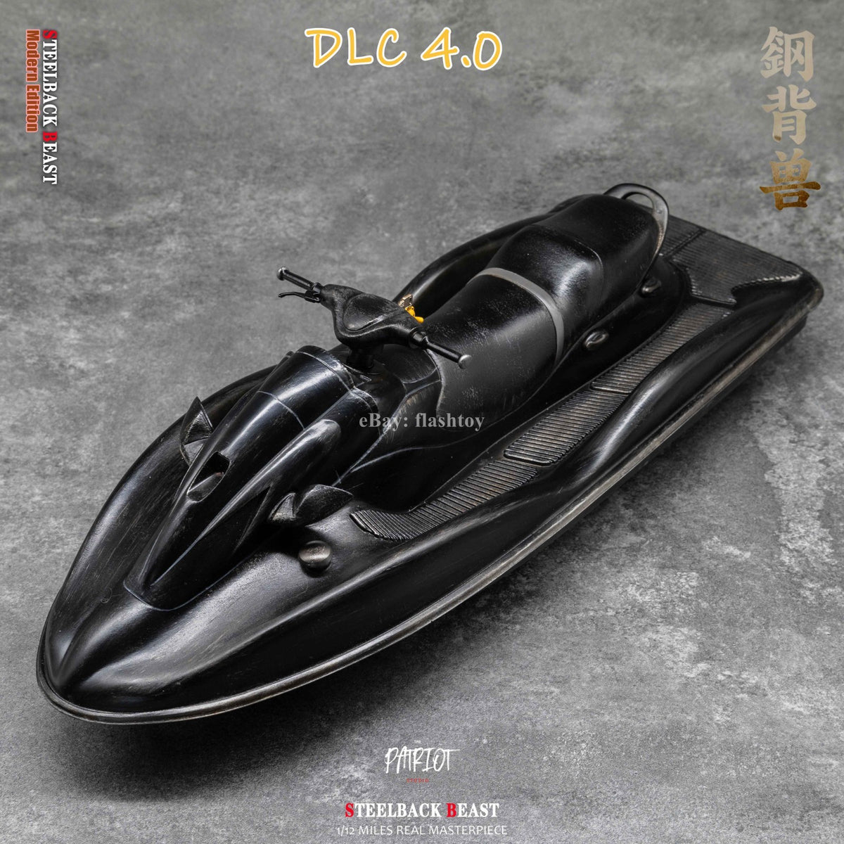 Preventa Patriot Studio 1/12 DLC 4.0 Motorboat Steelback Beast RPD Officer Leon