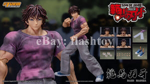 Storm Toys KIBK05 1/12 Baki Hanma Son of The Ogre Collectible Action Figure Toy