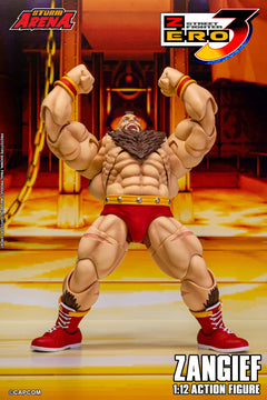 Presale Storm Arena SFSA08 1/12 Street Fighter Zero 3 Zangief Action Figure Toy