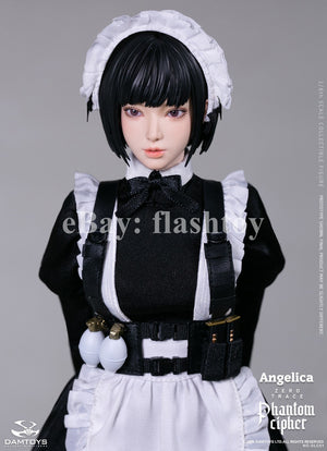Presale DAMTOYS GLC01 1/6 Phantom Cipher Zero Trace  Angelica Action Figure Toy