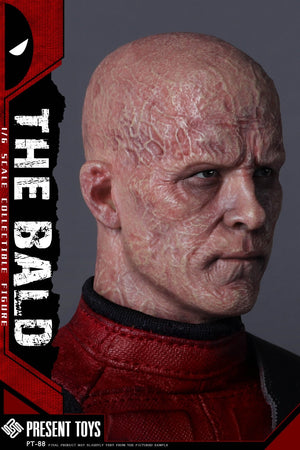 PRESENT TOYS PT-sp88 1/6 Deadpool Head Sculpt for 12" HT Male Figure Body