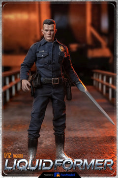 Preventa FunModell FM26003 1/12 Terminator Robot T1000 modelo de figura de acción