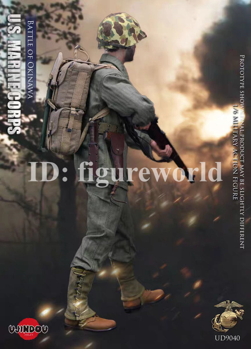 UJINDOU UD9040 1/6 Battle of OKINAWA U.S. Marine Corps Male Action Figure Model