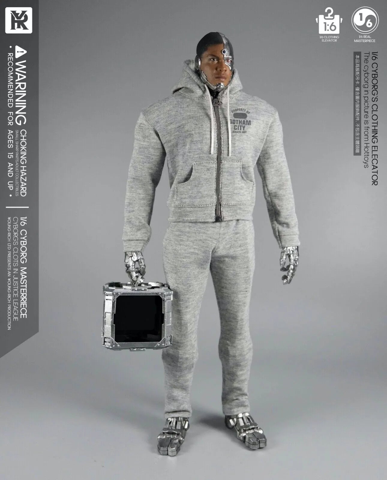 Youngrich Toys YR027 1/6 Justice League Cyborg Accessories Fit Hot Toys TMS057