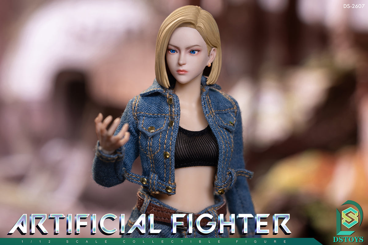 Presale DSTOYS DS-2607 1/12 Dragon Fighter Ball Android 18 Female Action Figure