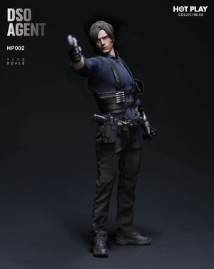 Presale HOT PLAY HP002 1/12 Resident Zombie Evil Crisis Leon Male Action Figure