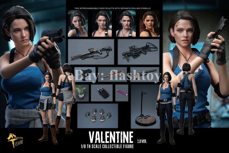 Vorverkauf Master Team MTTOYS021 1/6 Zombie-Killer Valentine weibliche Actionfigur