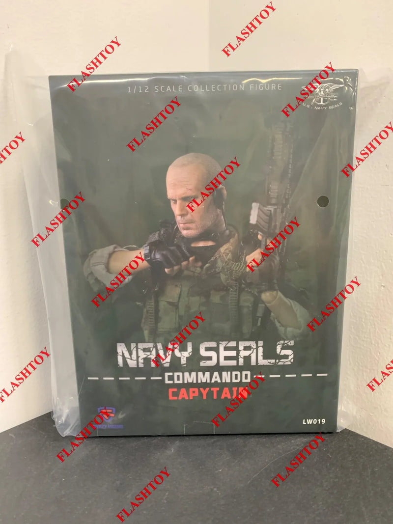 CFTOYS LW019 1/12 SEAL Special Assault Team Captain 6" Male Action Figure Model