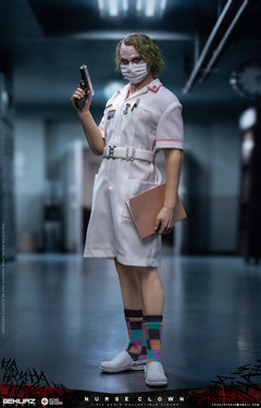 Presale EKUAZ STUDIO EKS014 1/6 Bat Man Nurse Clown The Joker Action Figure