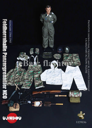 UJINDOU UD9036 1/6 WWII Feldherrnhalle Panzergrenadie<wbr/>r NCO Hungary Action Figure
