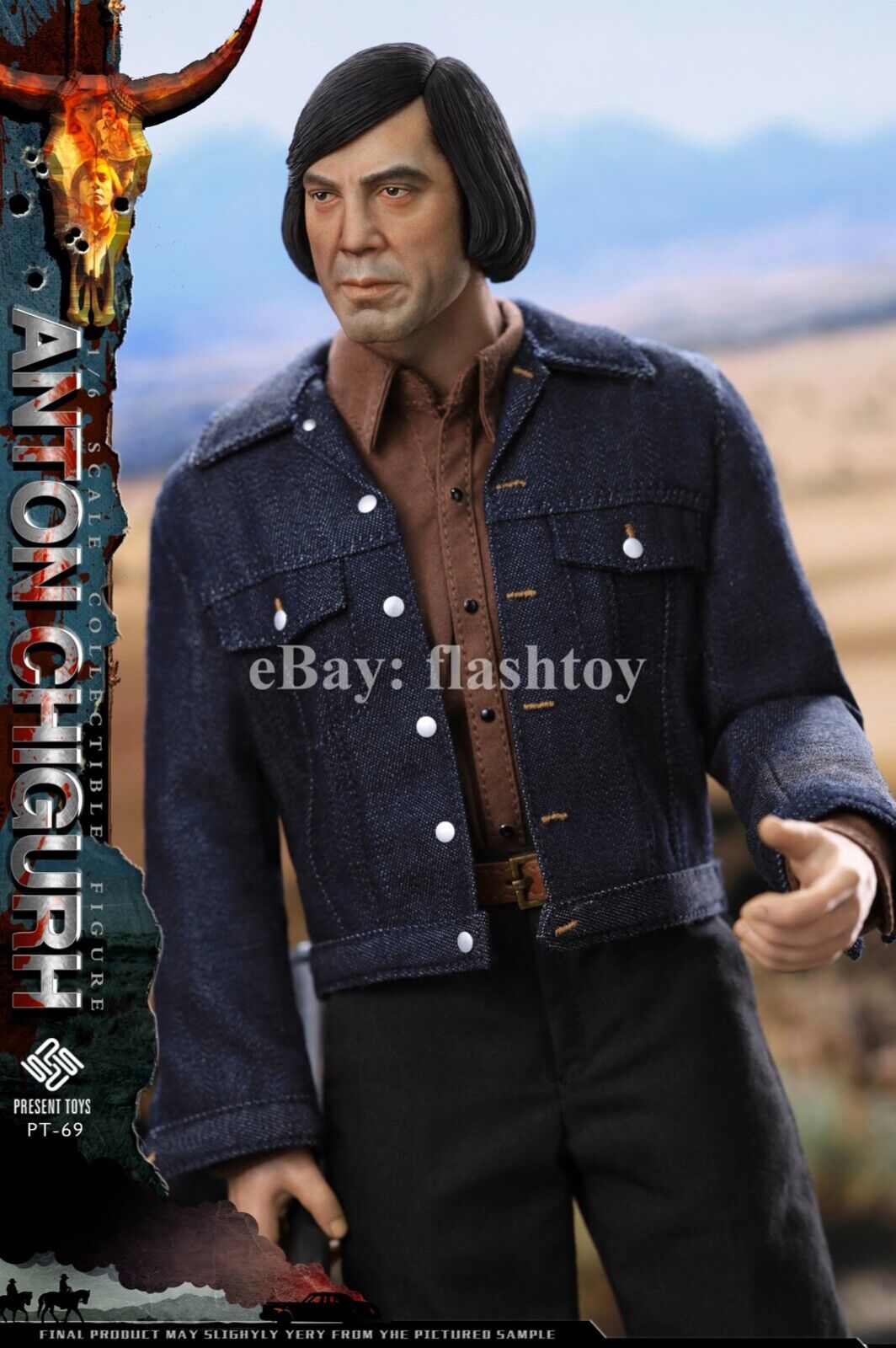 PRESENT TOYS PT-sp69 1/6 Anton Chigurh Collectible Male Action Figure Model Toy