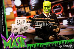 Presale PRESENT TOYS PT-sp92 1/6 Mask Man Jim 12" Male Action Figure Suit Ver.