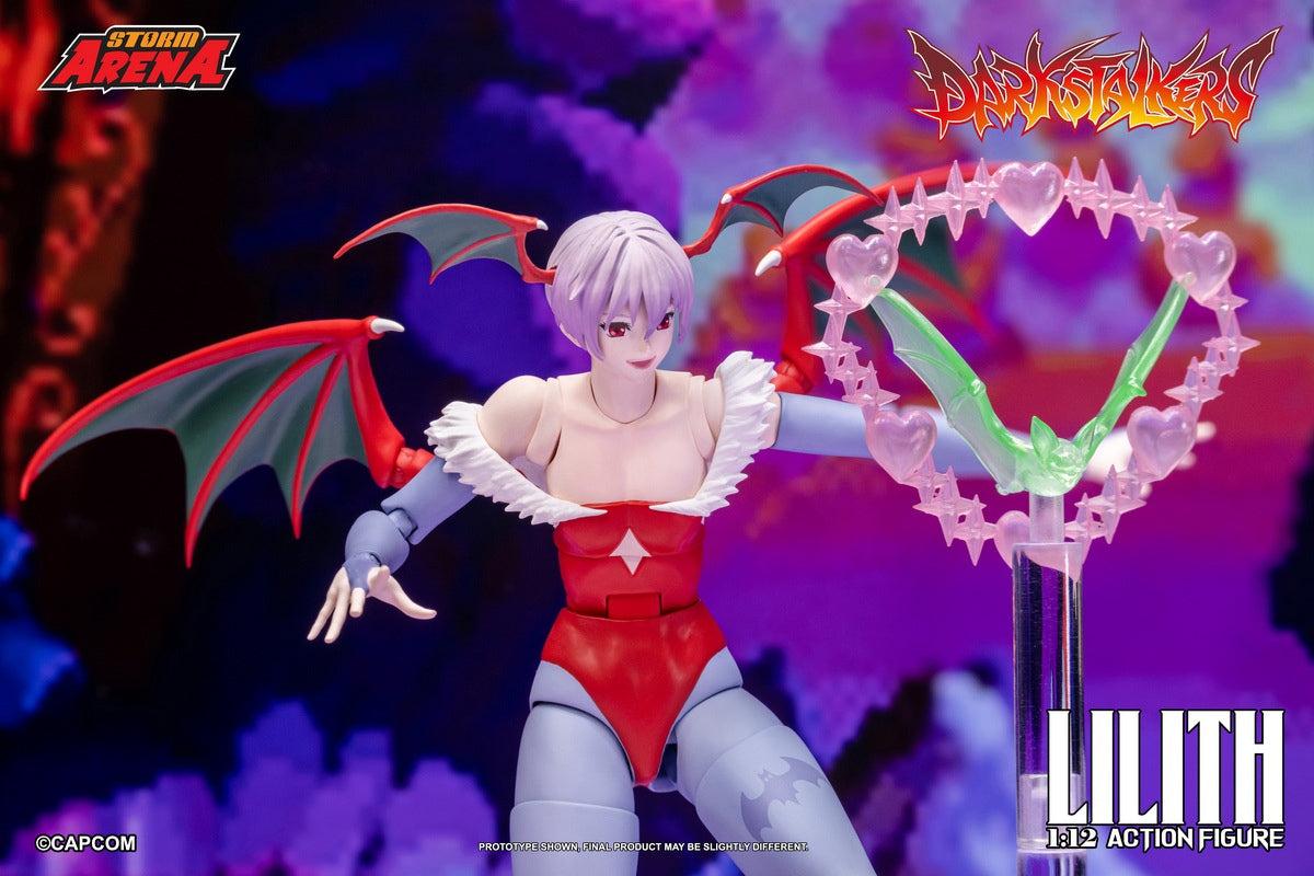 Presale Storm Arena DSSA01 1/12 Darkstalkers Lilith Female Action Figure Model
