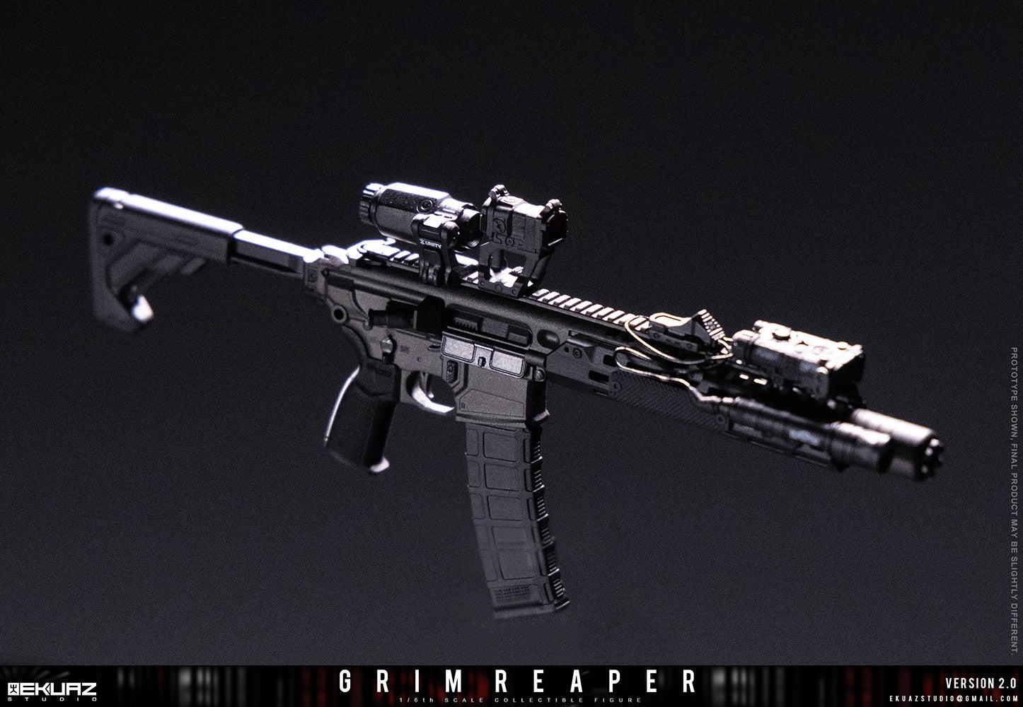 Presale EKUAZ STUDIO EKS015 1/6 Resident Zombie Evil Crisis Grim Reaper 2.0 Hunk
