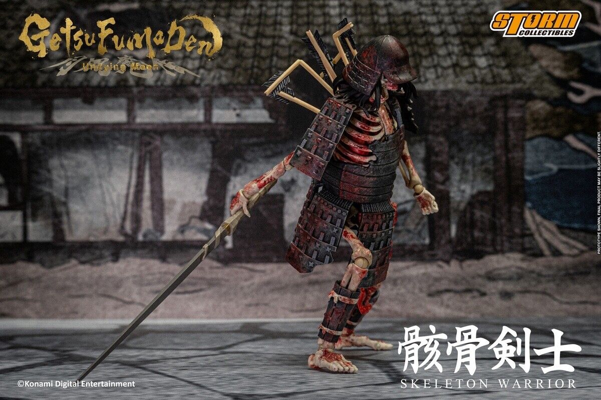Storm Toys GFUD03 1/12 GetsuFumaDen Undying Moon Skeleton Warrior Action Figure
