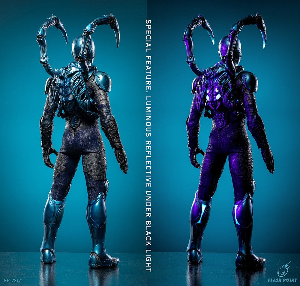 Flash Point Studio FP-22171 1/6 Blue Steel Beetle Collectible Action Figure Toy