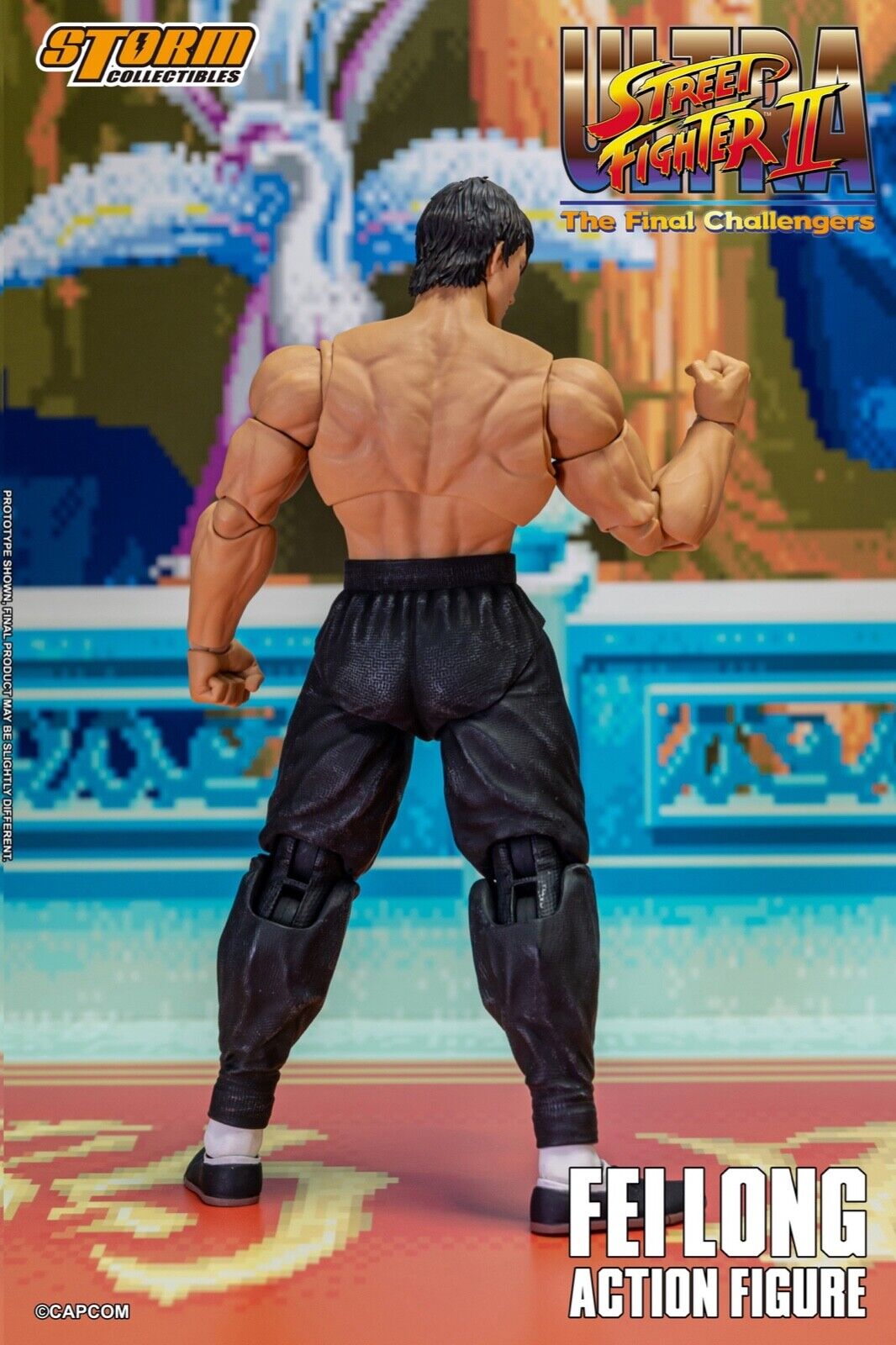 Storm Toys CPSF24 1/12 ULTRA STREET FIGHTER II FEI LONG Male Action Figure Model
