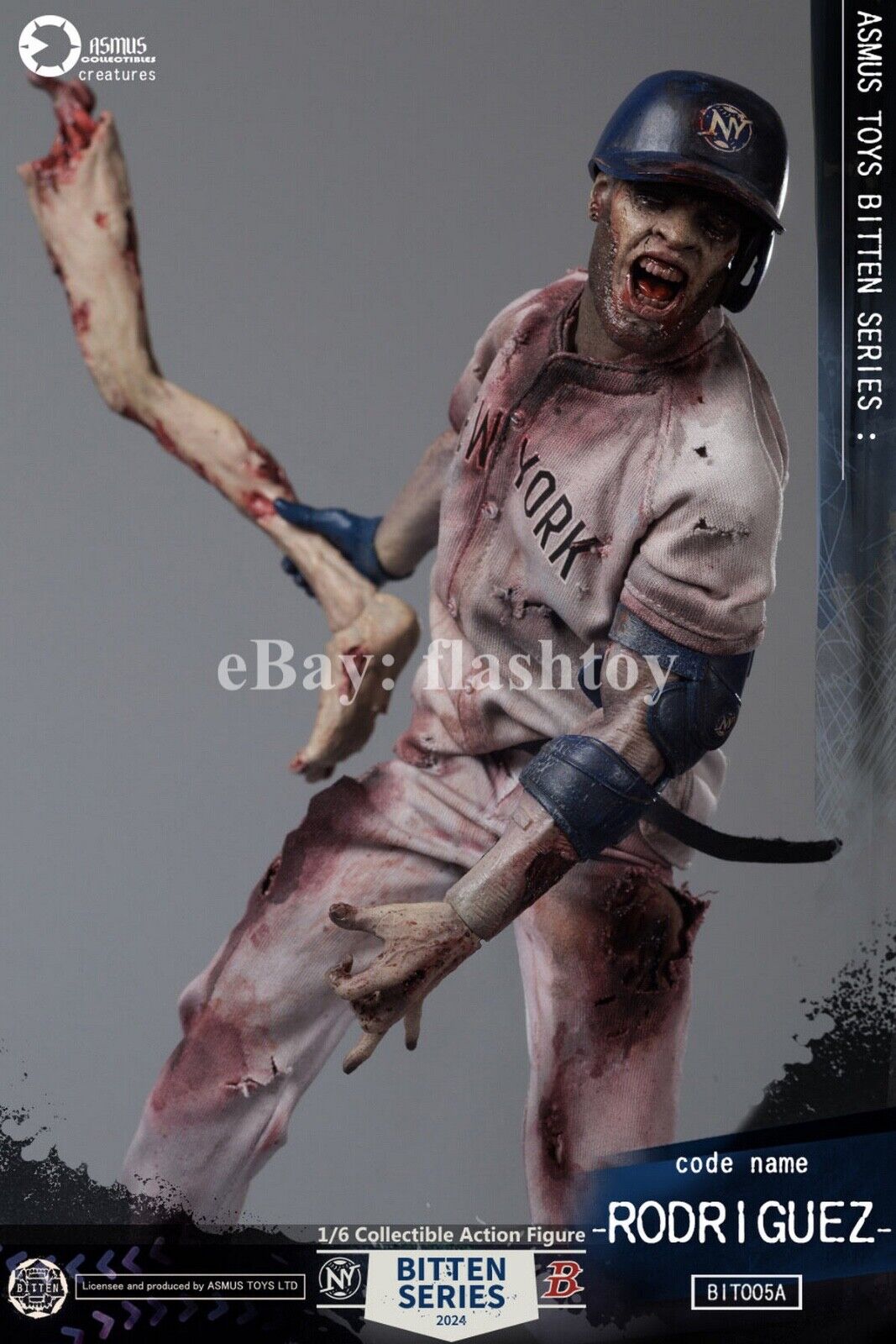 Asmus Toys BIT005A 1/6 The Bitten Rodriguez Collectible Action Figure Model Toy