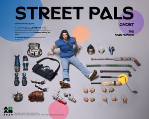 Presale ADAM ADS-001 1/12 Street Pals Ghost The Fear Hunter Action Figure Model