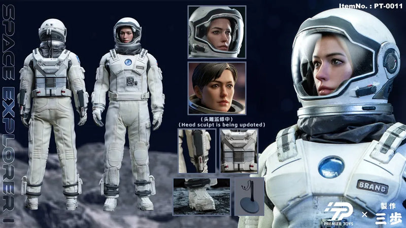 Premier Toys PT-0011 1/6 Space Explorer Interstellar Amelia Action Figure Toy