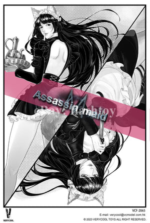 VERYCOOL VCF-2065 1/6 Female Assassin Maid Michelle Collectible Action Figure