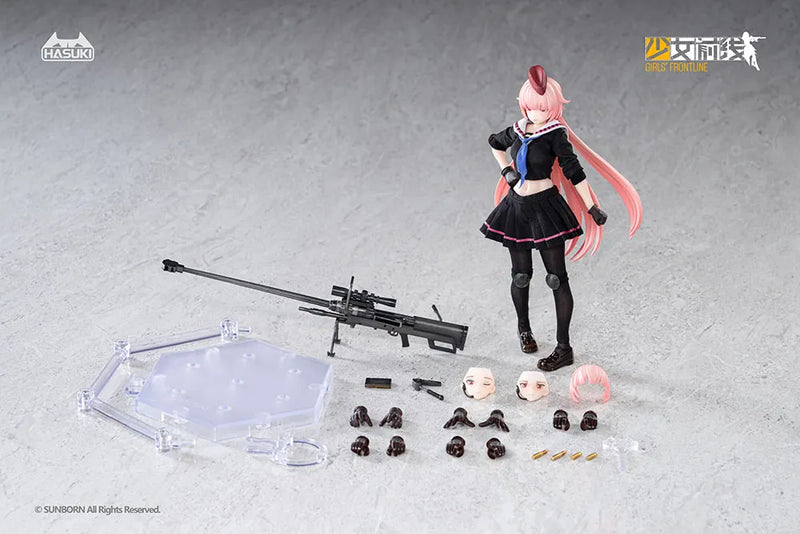 HASUKI PA011 1/12 Girl's Frontline NTW-20 Collectible Female Action Figure Model