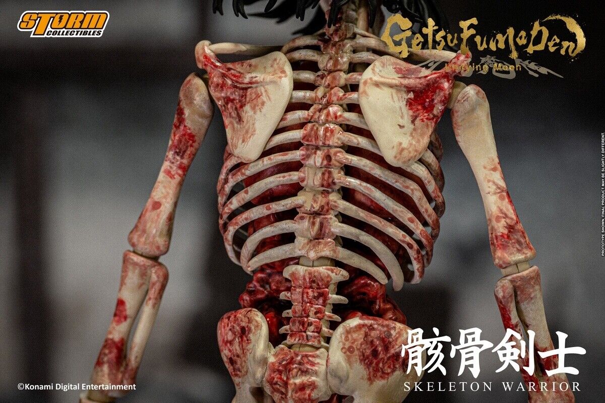 Storm Toys GFUD03 1/12 GetsuFumaDen Undying Moon Skeleton Warrior Action Figure