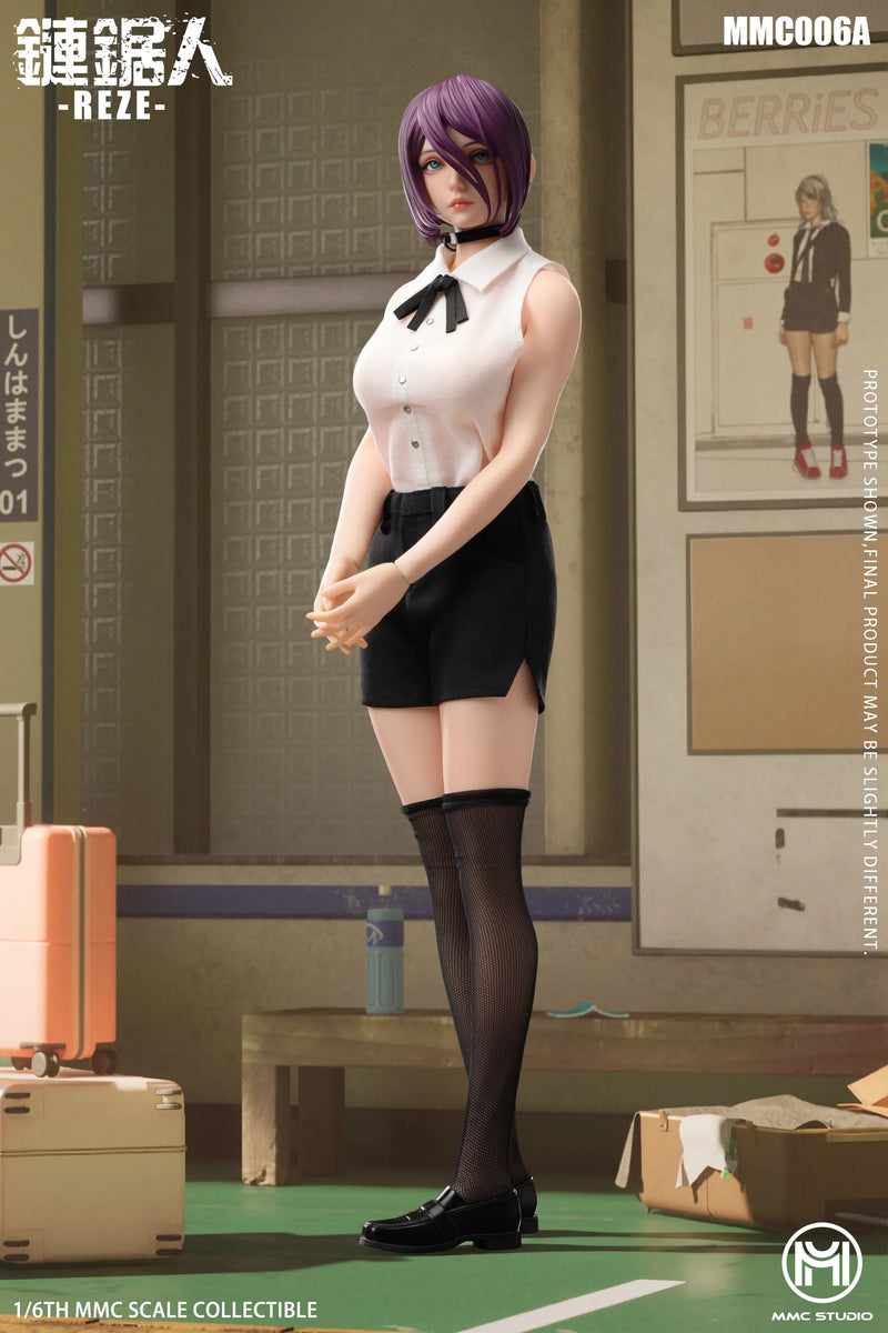 Presale MMC STUDIO MMC006A 1/6 Chainsaw Man Reze Female Action Figure Model Toy