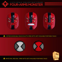 Presale RemadCustom RM031 1/12 The Ben Four Arms Monster Alien 10 Action Figure