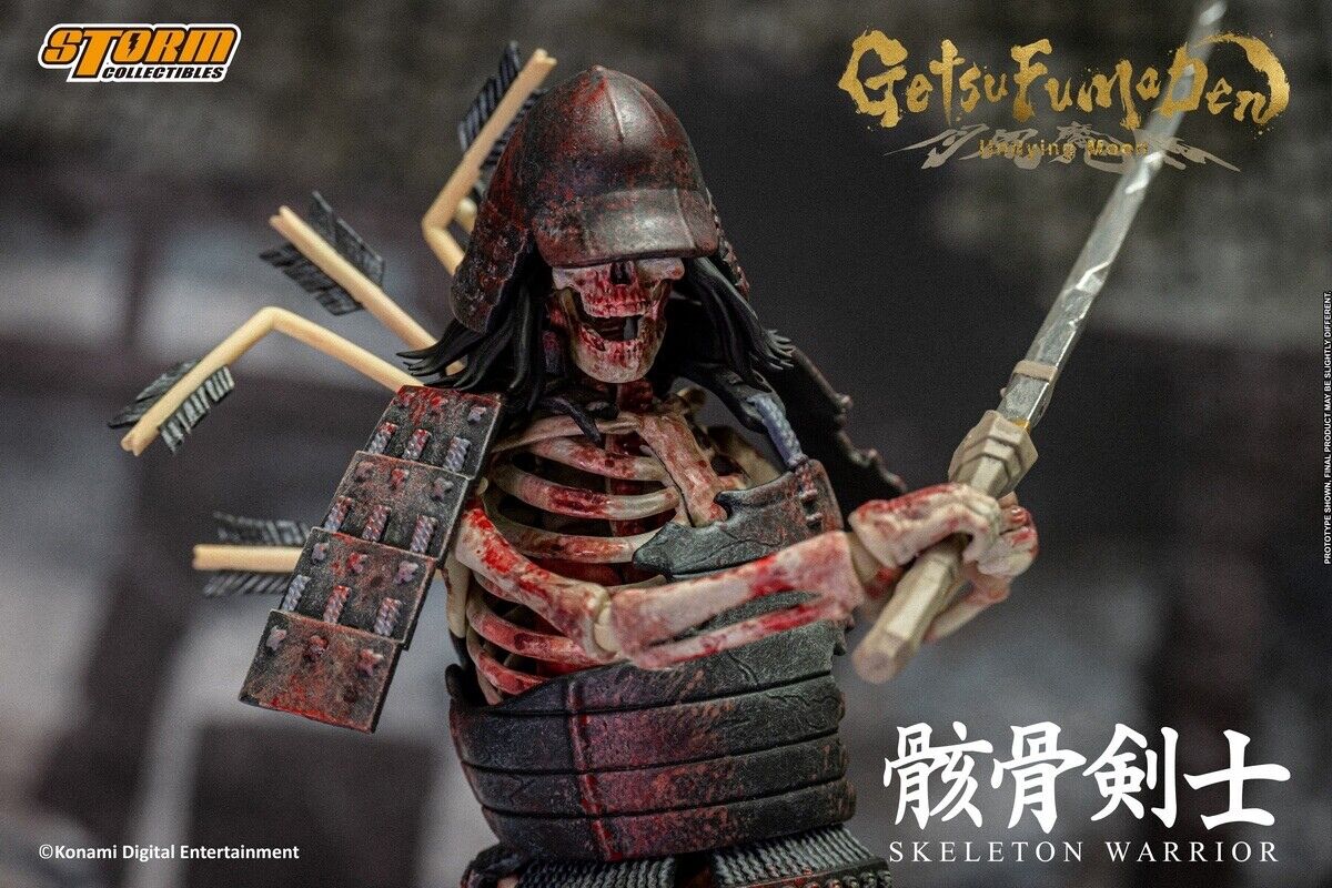 Storm Toys GFUD03 1/12 GetsuFumaDen Undying Moon Skeleton Warrior Action Figure