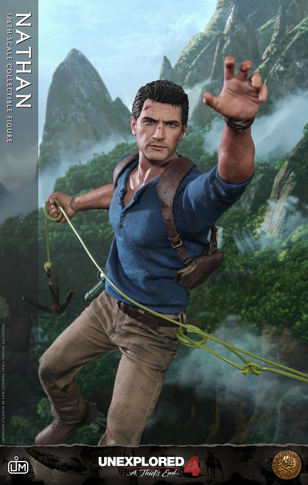 LIMTOYS LIM012 1/6 A Thief's End Nathan Drake 12" Male Action Figure Model Toy