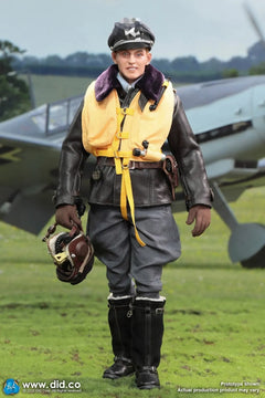 DID D80190 1/6 WWII German Luftwaffe Ace Pilot Erich Hartmann figura de acción