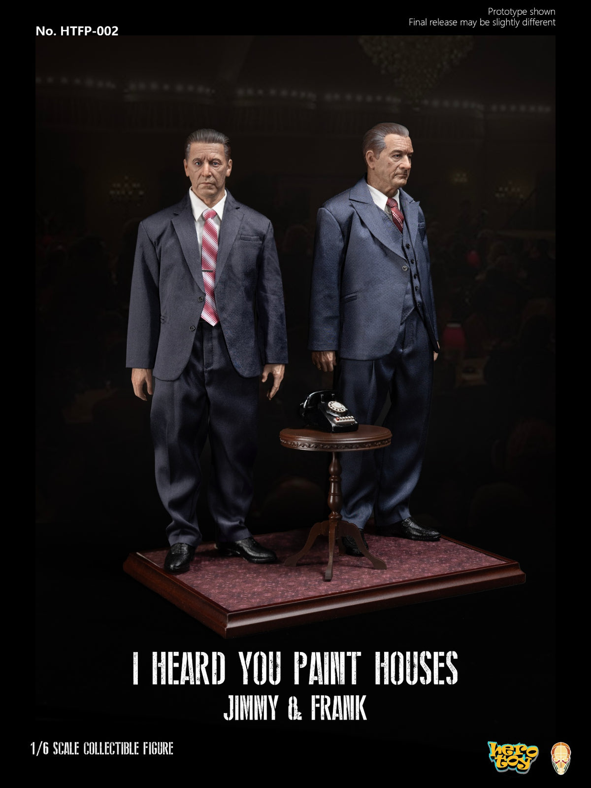 Herotoy & Facepoolfigure HTFP-002 1/6 The Irishman Frank & Jimmy Action Figures