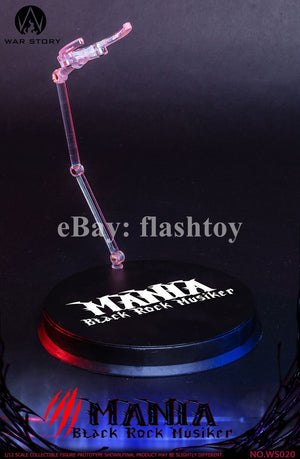 Presale War Story WS020 1/12 Black Rock Musician Mania Action Figure Model Toy