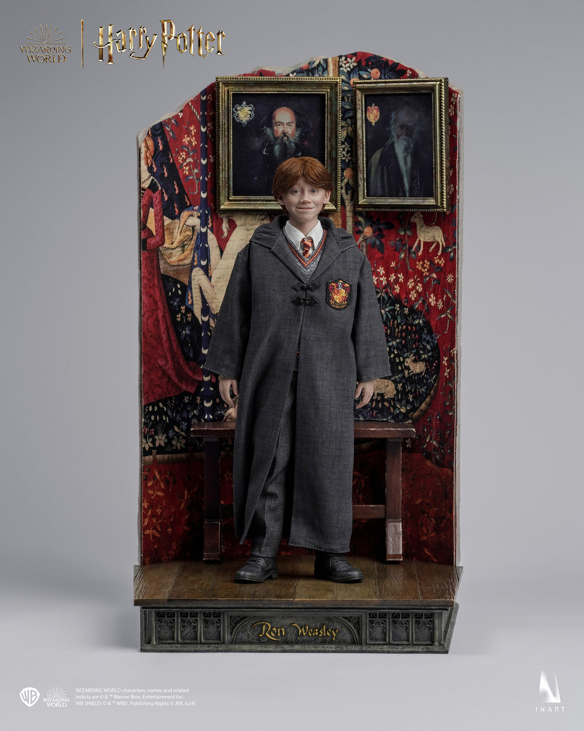 INART A010D1 1/6 Harry Potter Ron Weasley Model Rooted Hair Figure Deluxe Ver.