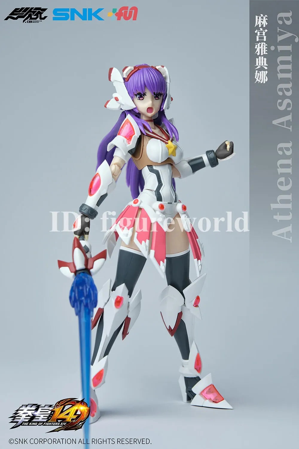 YCY 1/12 Asamiya Athena Plastic Assembled Action Figure Female Model Toy