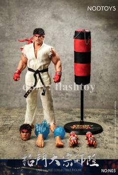 Presale NODTOYS NOD-N03 1/6 Grandmaster of Fighting Ryu Action Figure Model Toy